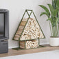 Brandhoutrek olijfgroen 80x25x90 cm koudgewalst staal