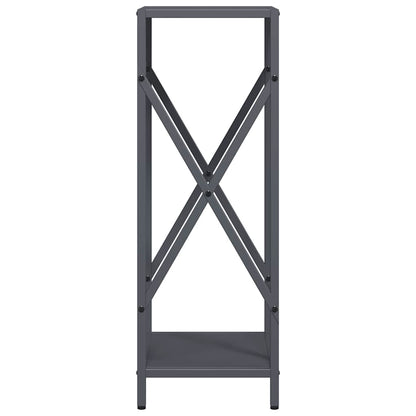 Brandhoutrek 34x25x70 cm koudgewalst staal antracietkleurig