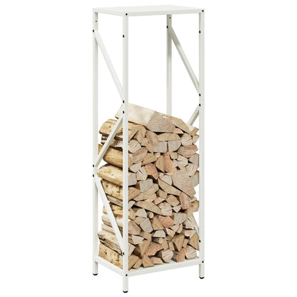 Brandhoutrek 34x25x100 cm koudgewalst staal wit
