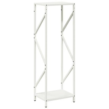 Brandhoutrek 34x25x100 cm koudgewalst staal wit