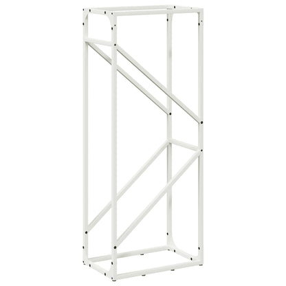 Brandhoutrek 40x25x100 cm koudgewalst staal wit
