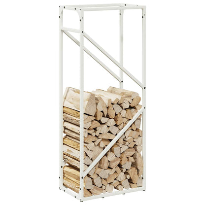 Brandhoutrek 40x25x100 cm koudgewalst staal wit