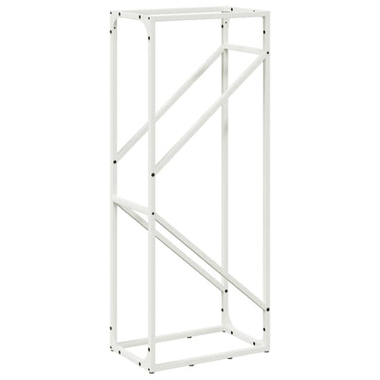 Brandhoutrek 40x25x100 cm koudgewalst staal wit