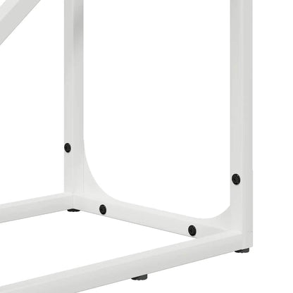 Brandhoutrek 40x25x100 cm koudgewalst staal wit