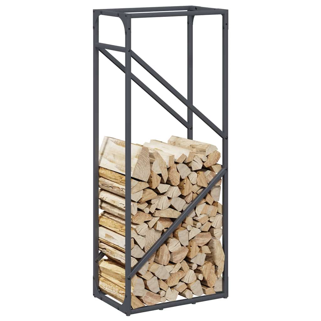 Brandhoutrek 40x25x100 cm koudgewalst staal antraciet