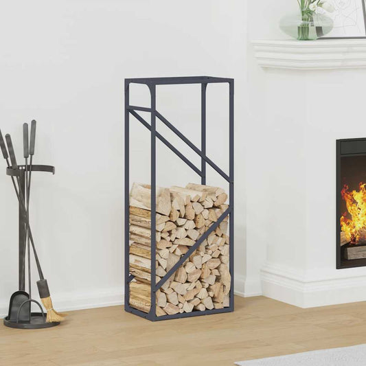 Brandhoutrek 40x25x100 cm koudgewalst staal antraciet