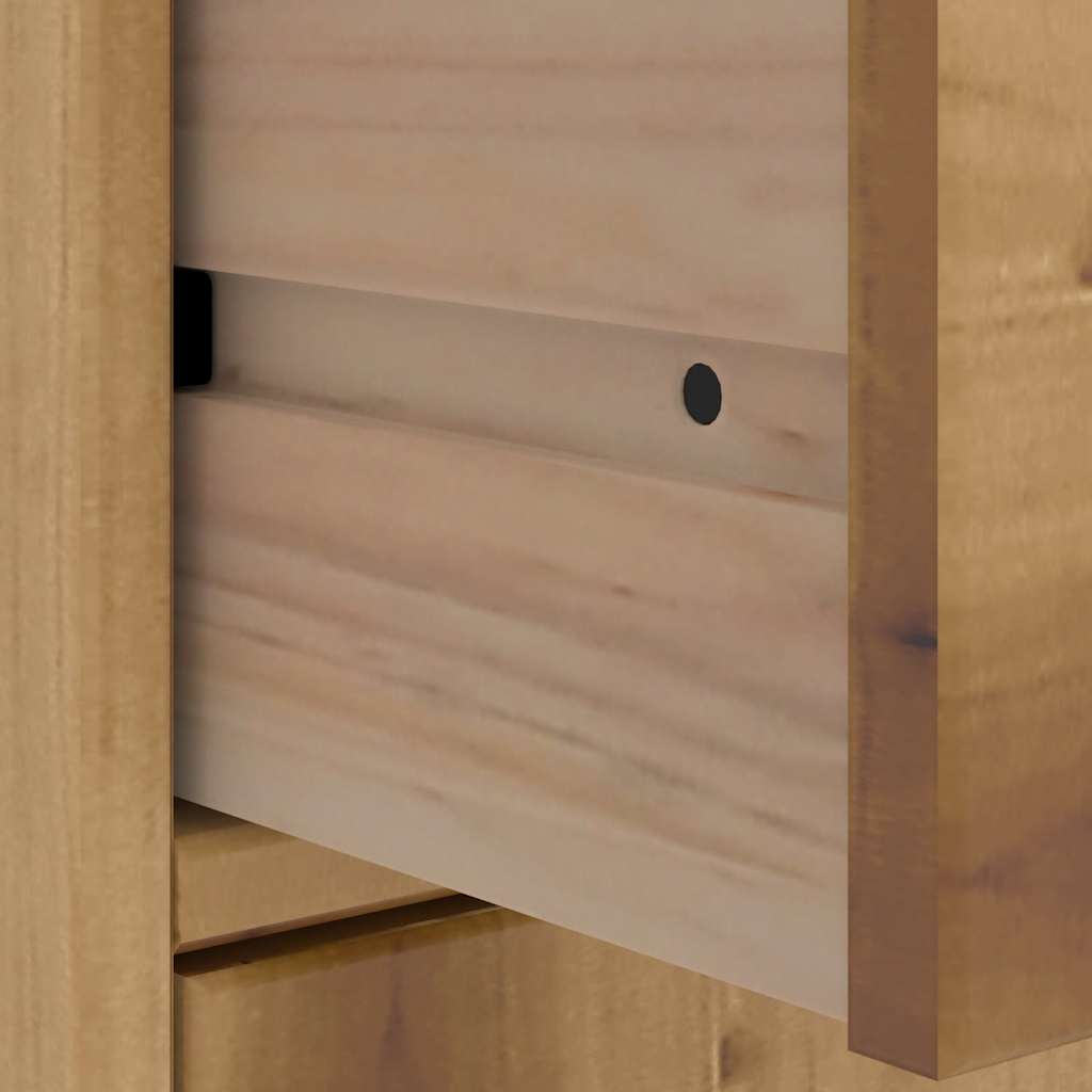 Bijzetkasten 5 st &quot;ODDA&quot; 40x24x79 cm massief grenenhout